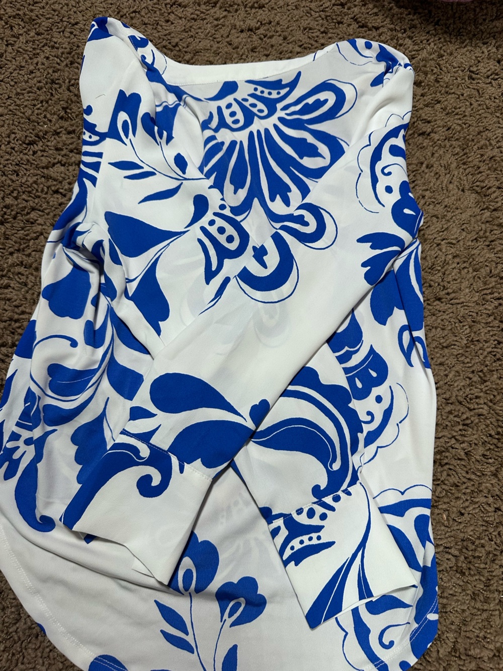 Ann Taylor Loft mixed media long sleeve xs - Picture 4 of 8
